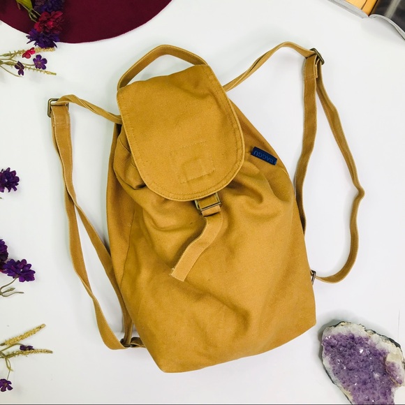 baggu recycled canvas backpack